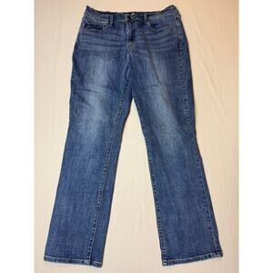 Mens Levi’s 505 Straight 32x32 Blue Denim Jeans Classic Fit